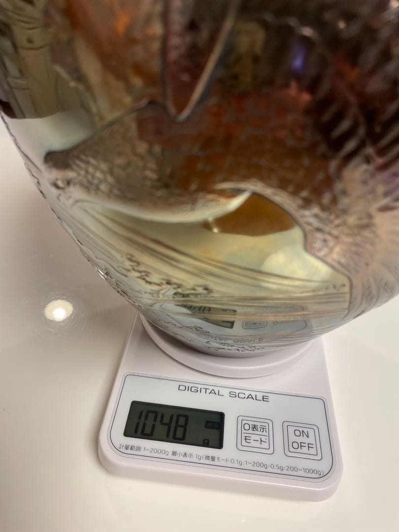 銀花瓶　純銀刻　三越刻　政　未使用