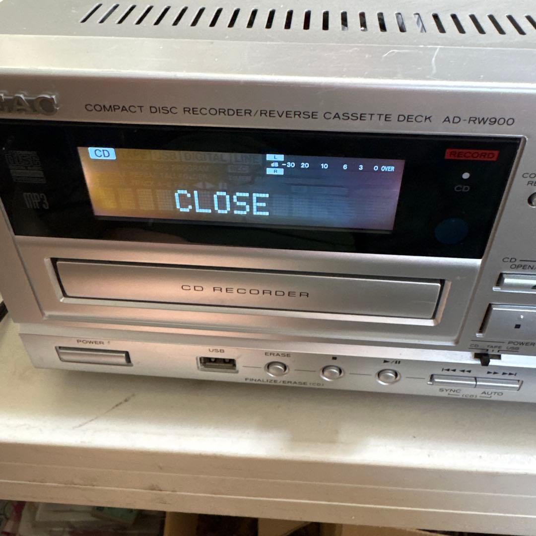 S*i様 ジャンク　TEAC AD-RW900 S ティアック USB接続対応C