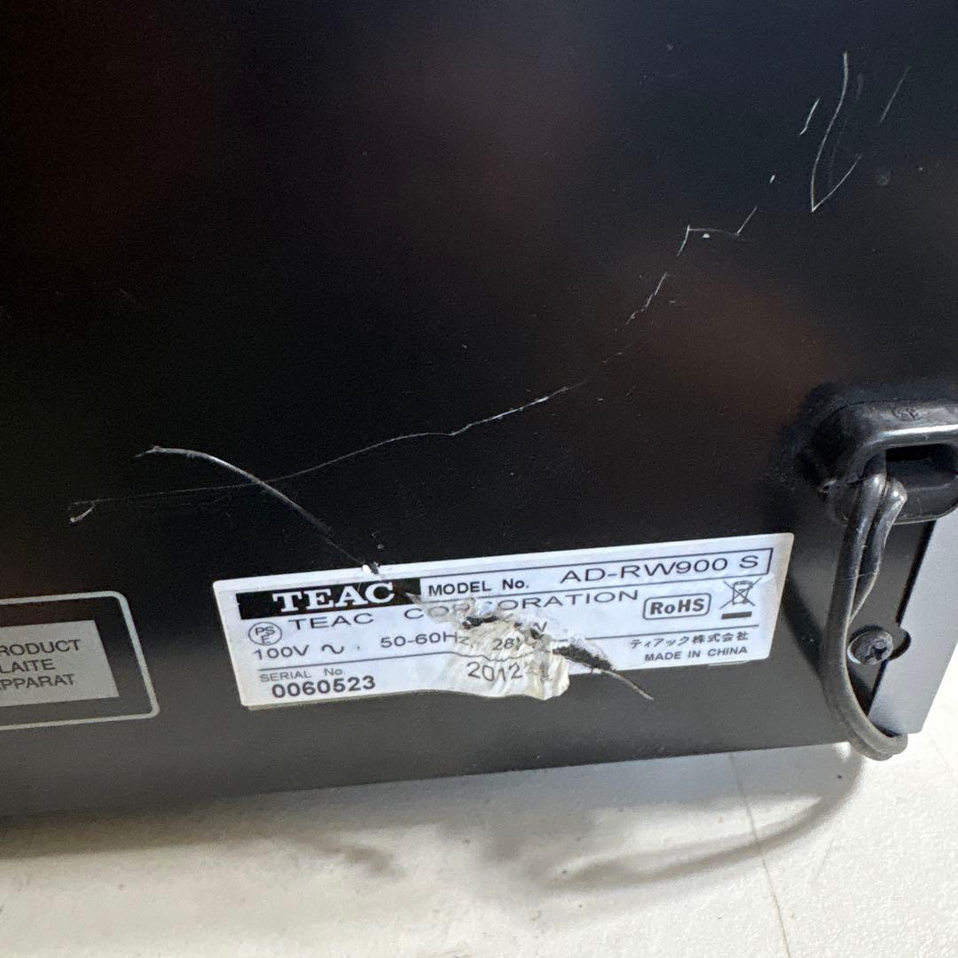 S*i様 ジャンク　TEAC AD-RW900 S ティアック USB接続対応C