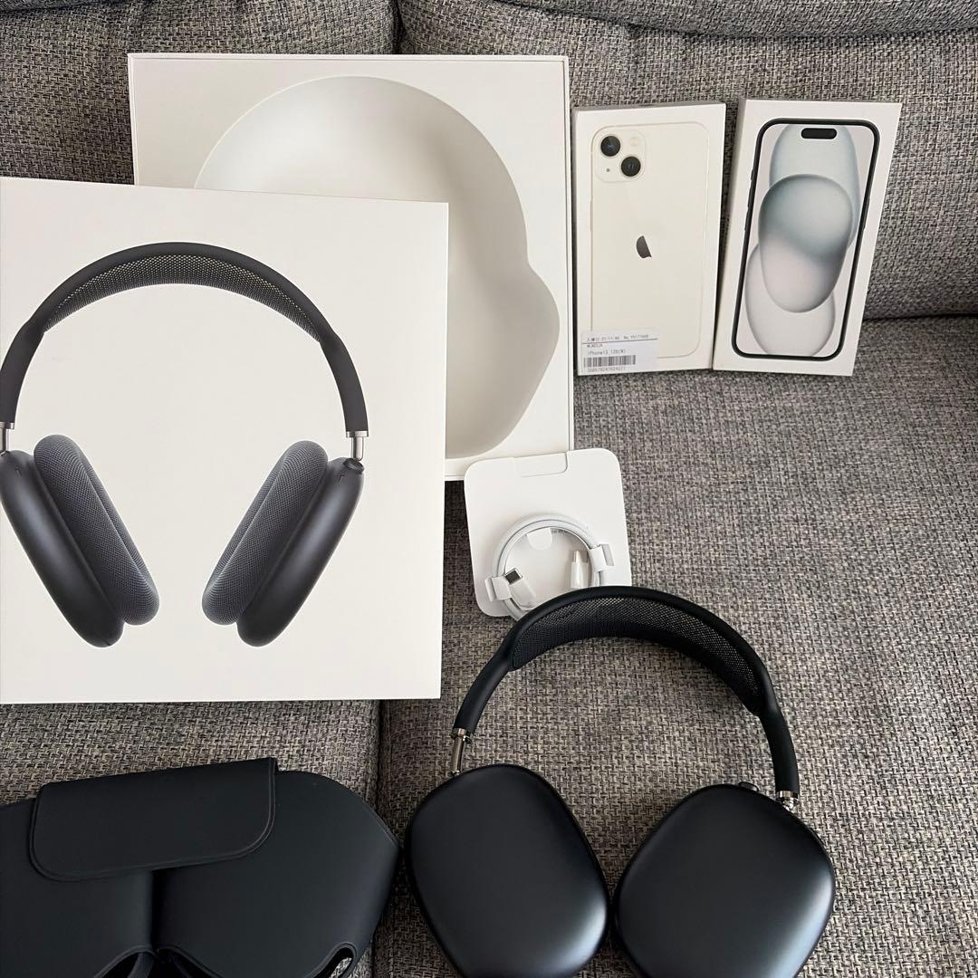 AirPods Max スペースグレー 本体 オマケ空箱付き