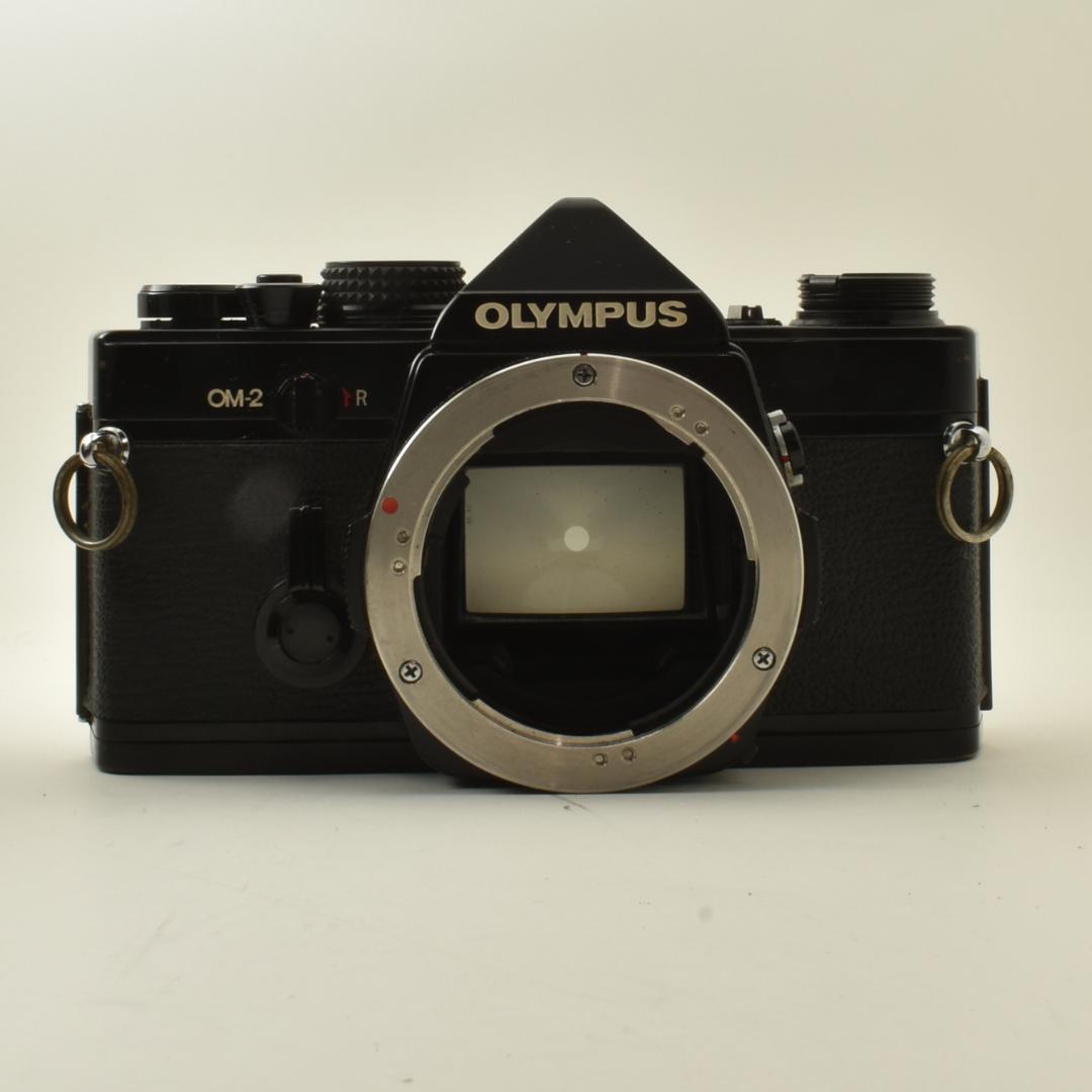 整備済 Olympus OM-2 Black 50mm F1.8 露出計OK