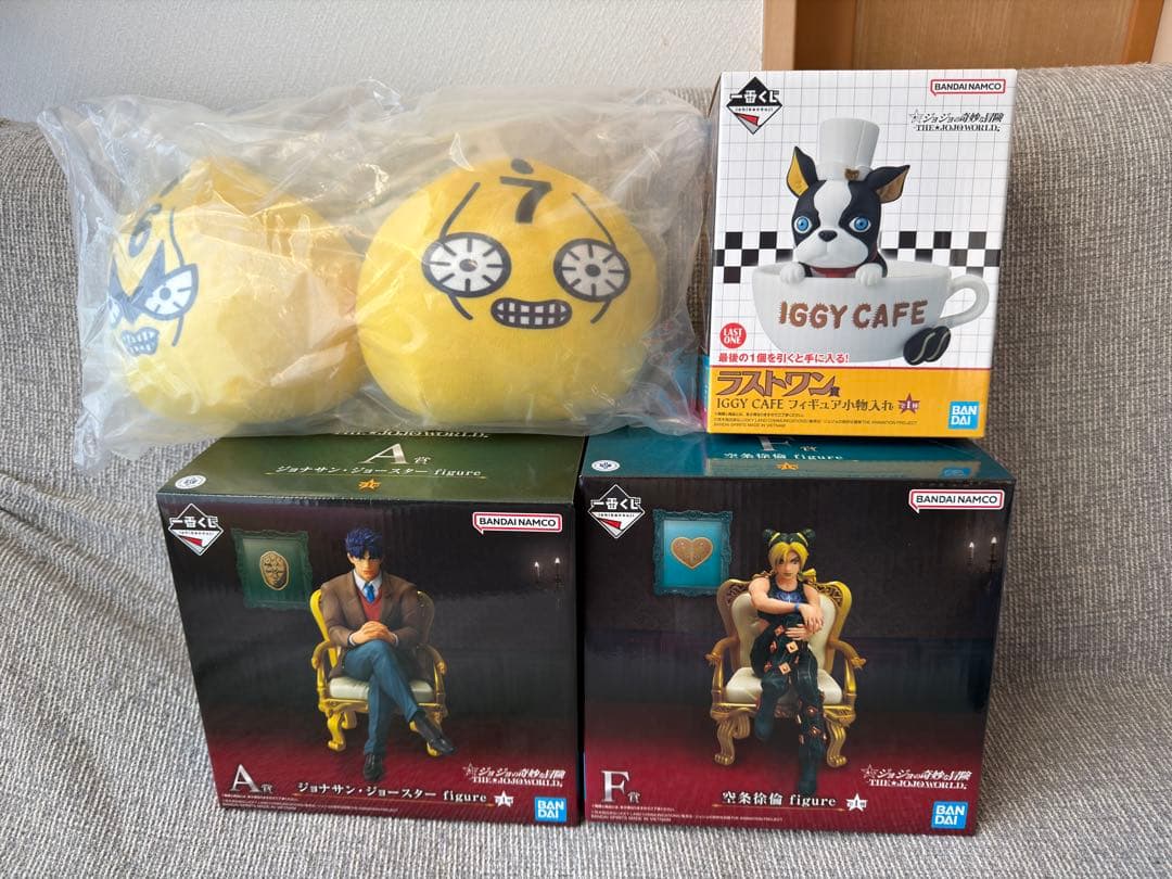 L*A様 ジョジョの奇妙な冒険 一番くじ A賞F賞G賞ラストワン賞 4点セット