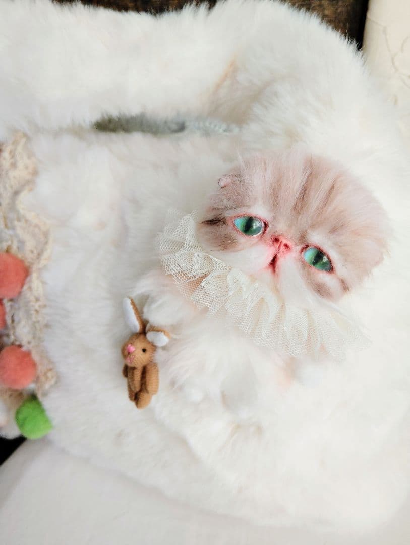 ベビー猫ちゃんのファーバッグ❤エキゾチック❤子猫ちゃん❤