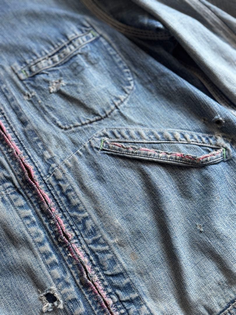 60s DENIMJACKET vintage 襤褸