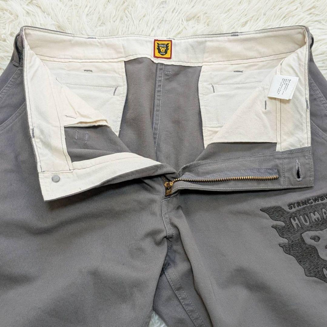 HUMAN MADE ヒューマンメイド ミリタリー チノパン ワークパンツ 刺繍