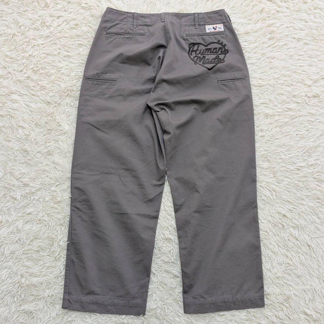 HUMAN MADE ヒューマンメイド ミリタリー チノパン ワークパンツ 刺繍