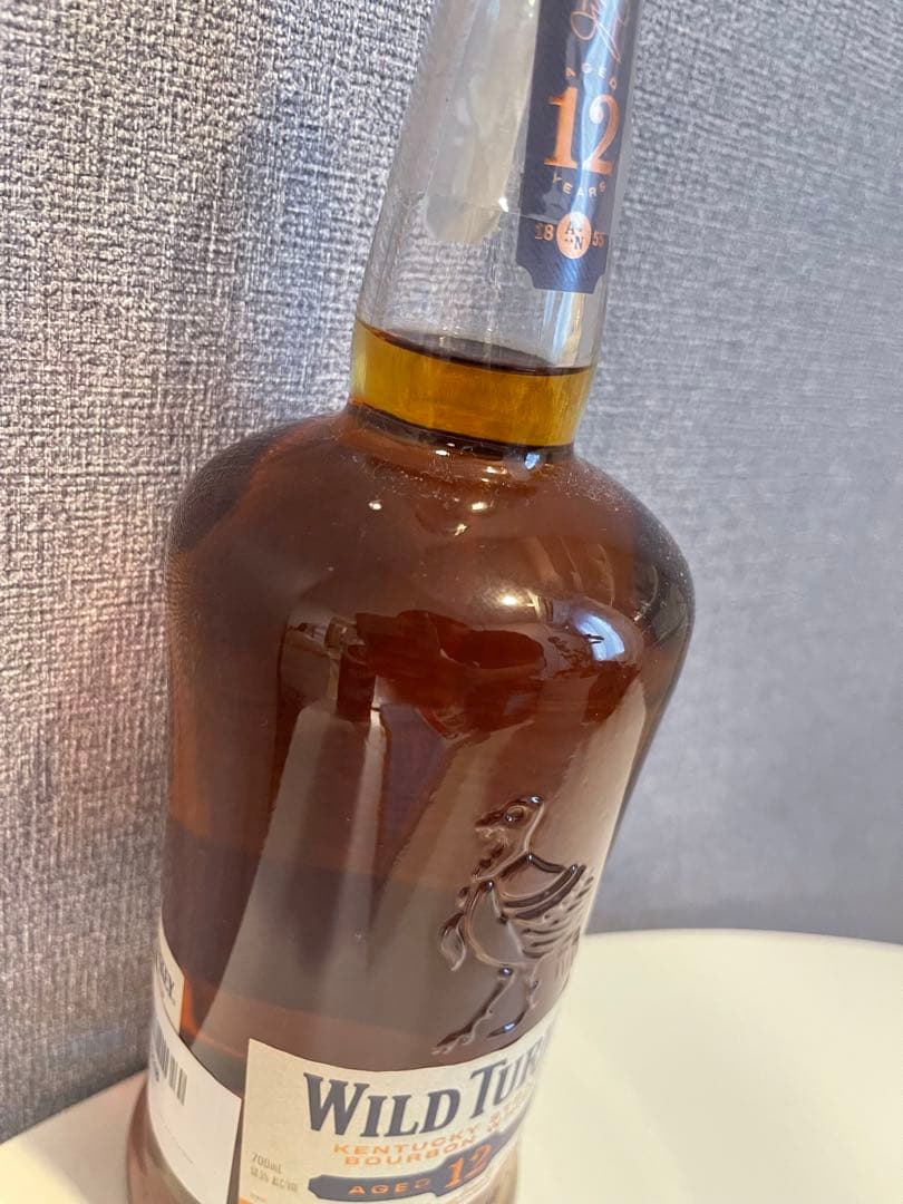 WILD TURKEY (ワイルドターキー) 12年 未開封 旧ボトル 箱なし