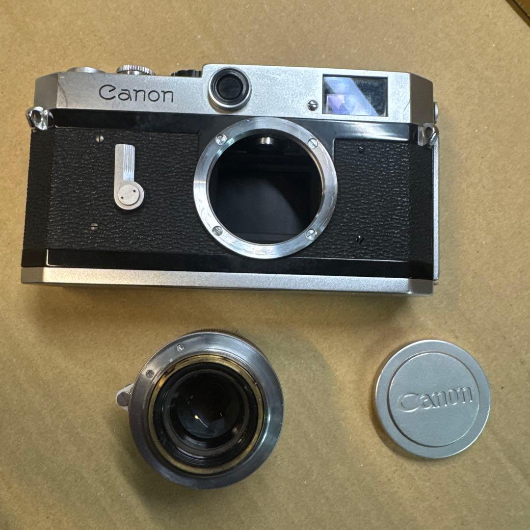 Canon P レンジファインダーカメラ 53mm ビンテージ