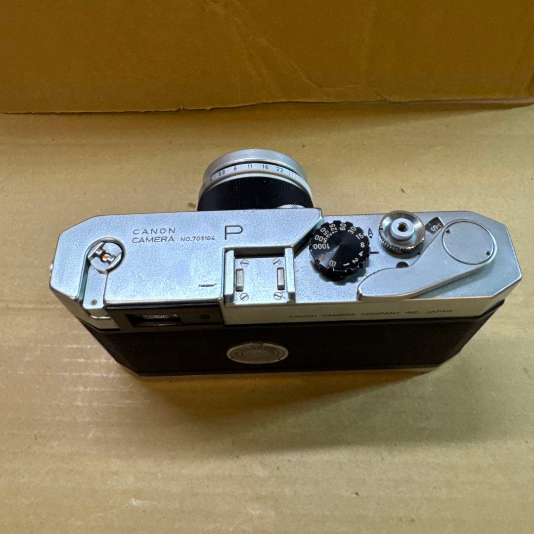 Canon P レンジファインダーカメラ 53mm ビンテージ