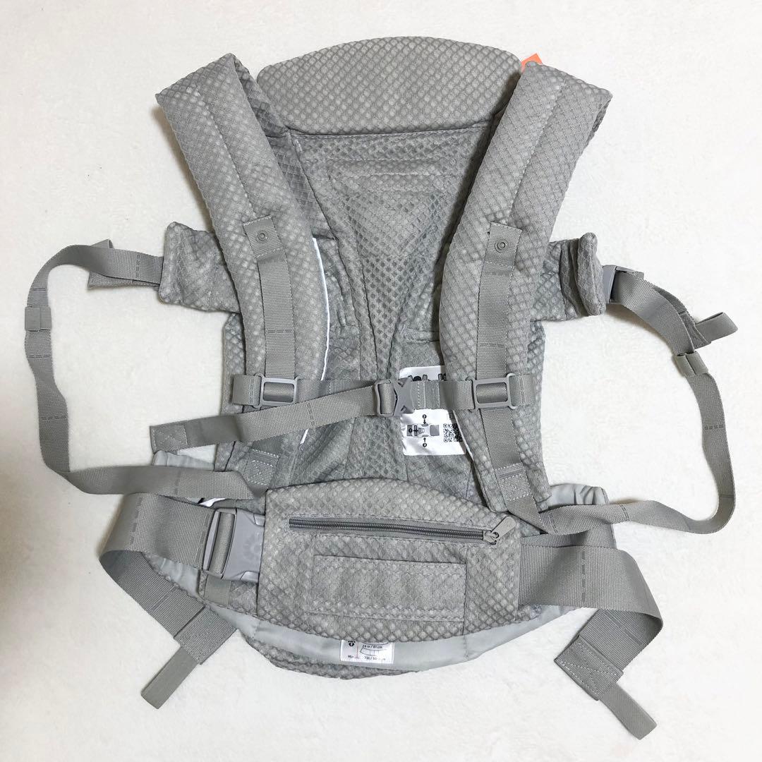 【新品】エルゴベビー オムニデラックス パールグレー 抱っこ紐 箱付き