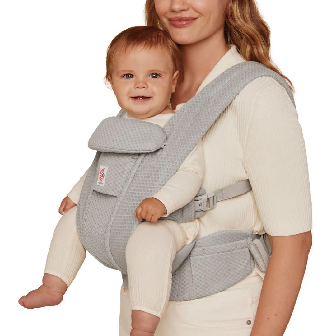 【新品】エルゴベビー オムニデラックス パールグレー 抱っこ紐 箱付き