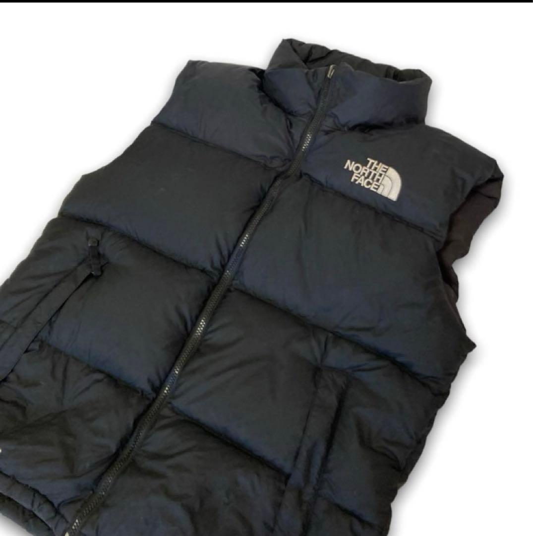 NORTH FACE ヌプシダウンベスト ND01587 黒