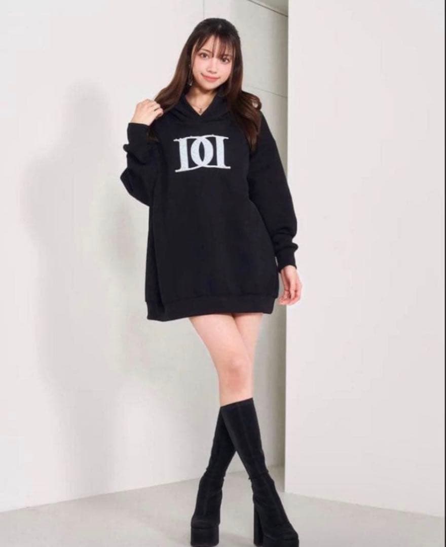 ダーリッチ パールスプリングフーディー BLK ブラック