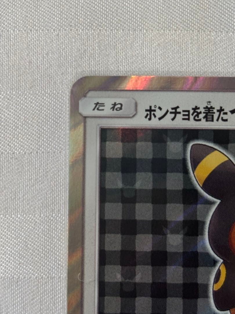 ポンチョを着たイーブイ ブラッキー プロモ 141/SM-P