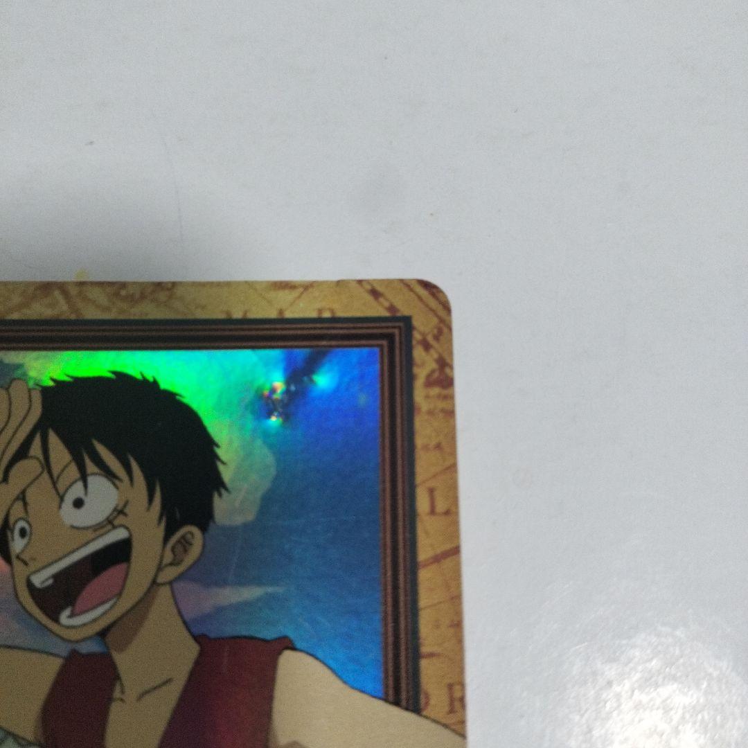 ワンピースカードゲーム　 ハイパーバトル　ルフィ　未来の海賊王　C01ホロ