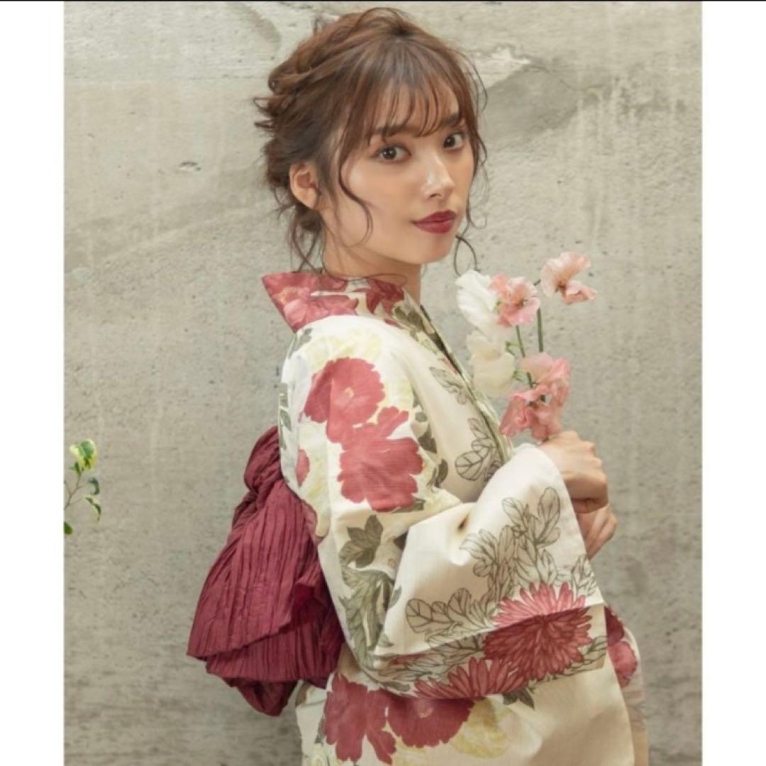 ディータ 浴衣 夏の牡丹重ね