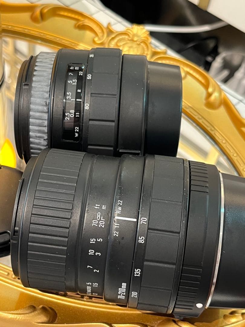 SIGMA DLII DCⅡズームレンズ2種キヤノンEFマウント