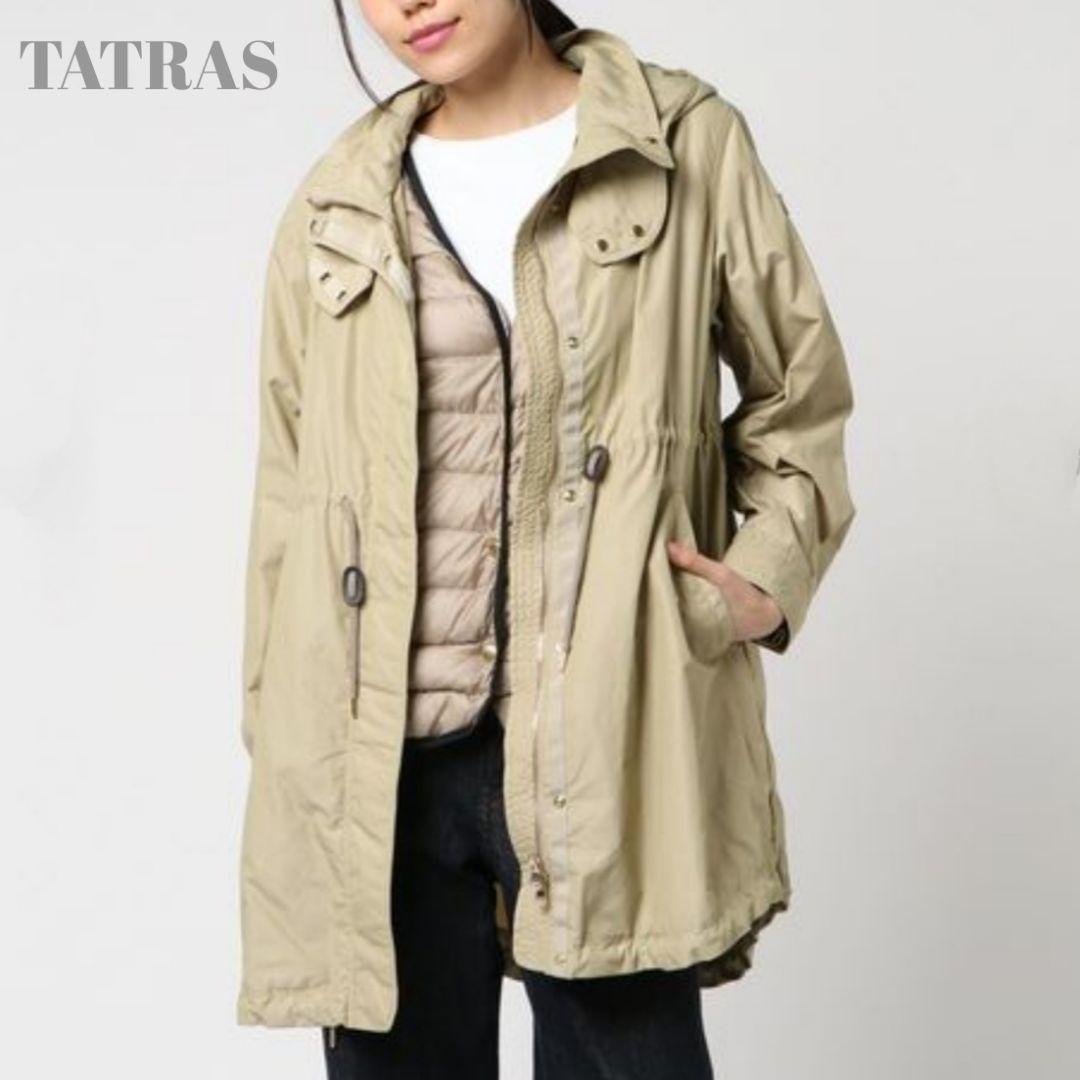 【未使用級】タトラスBegoniaモッズコート ゴールドベージュ 03 Lサイズ