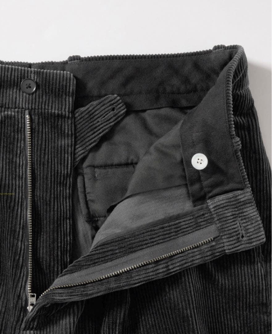 ＜Steven Alan＞ 8W コーデュロイ アウト ワンプリーツ スラックス