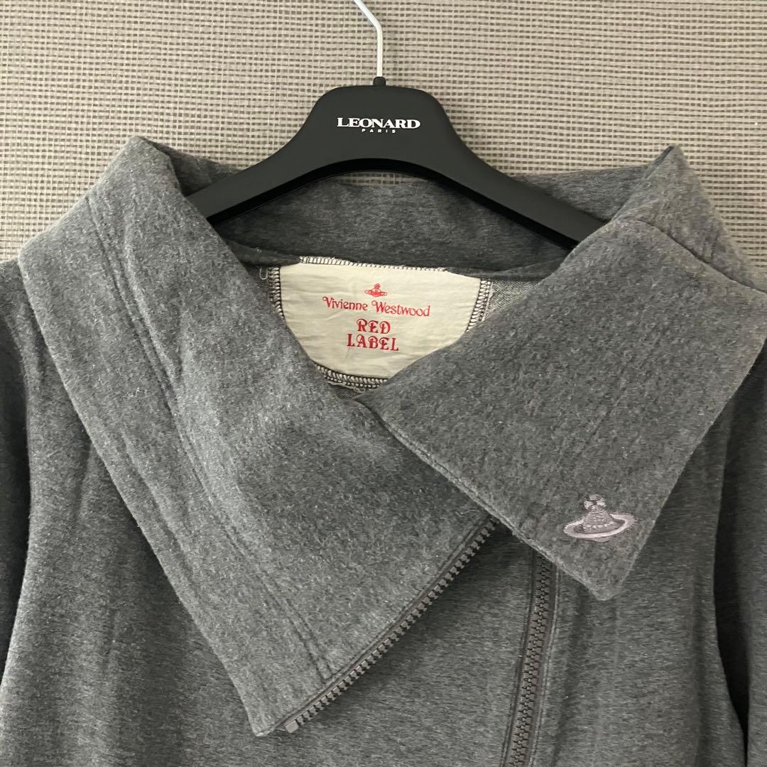 ヴィヴィアンウエストウッド 変形パーカー ダブルジップ オーブ サイズ1