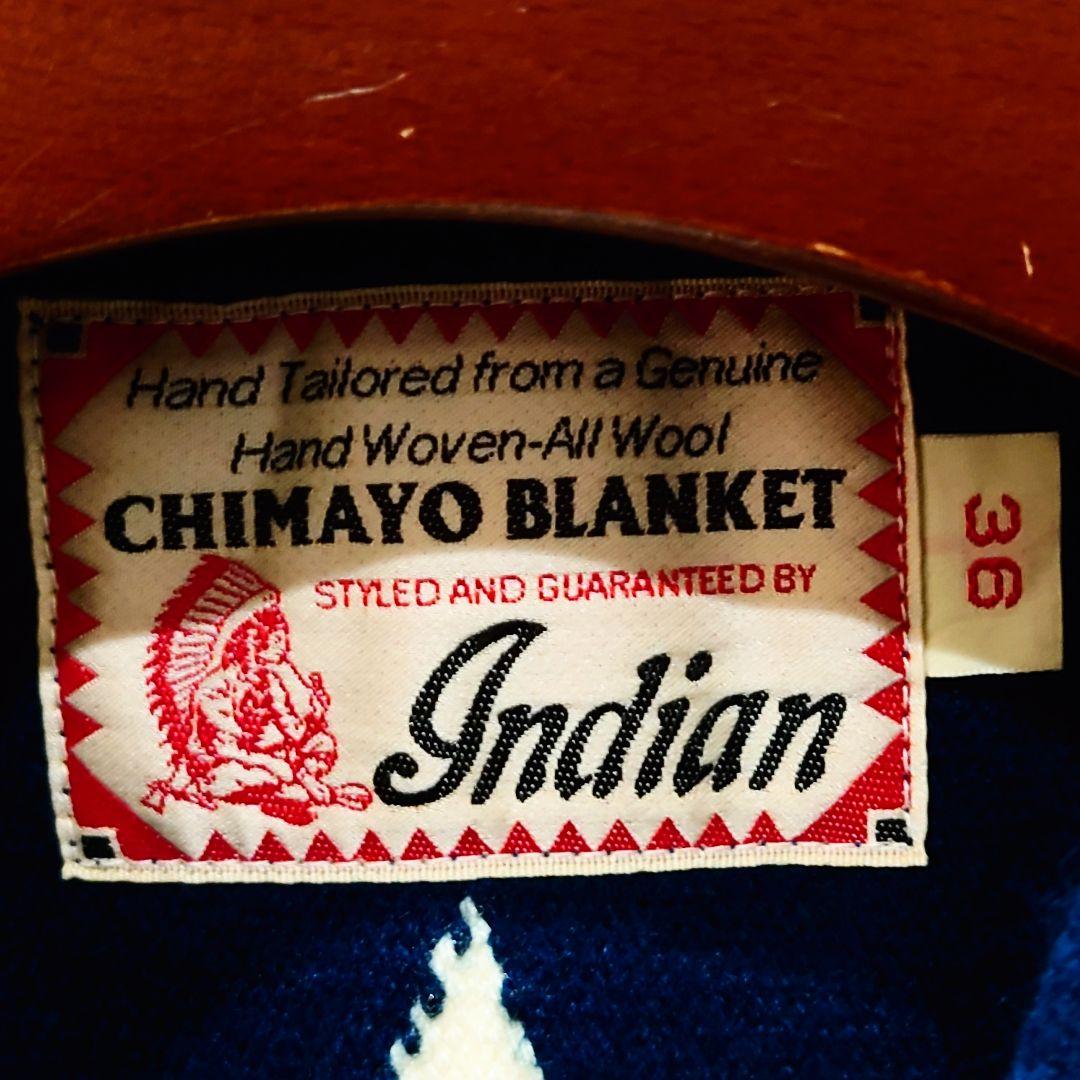 美品 インディアン チマヨベスト 36 チマヨ シュガーケーン ネイティブ 東洋