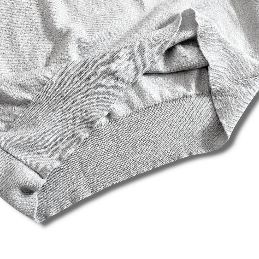 極美品 ジョンスメドレー 30G AIG コットン ウール セーター M