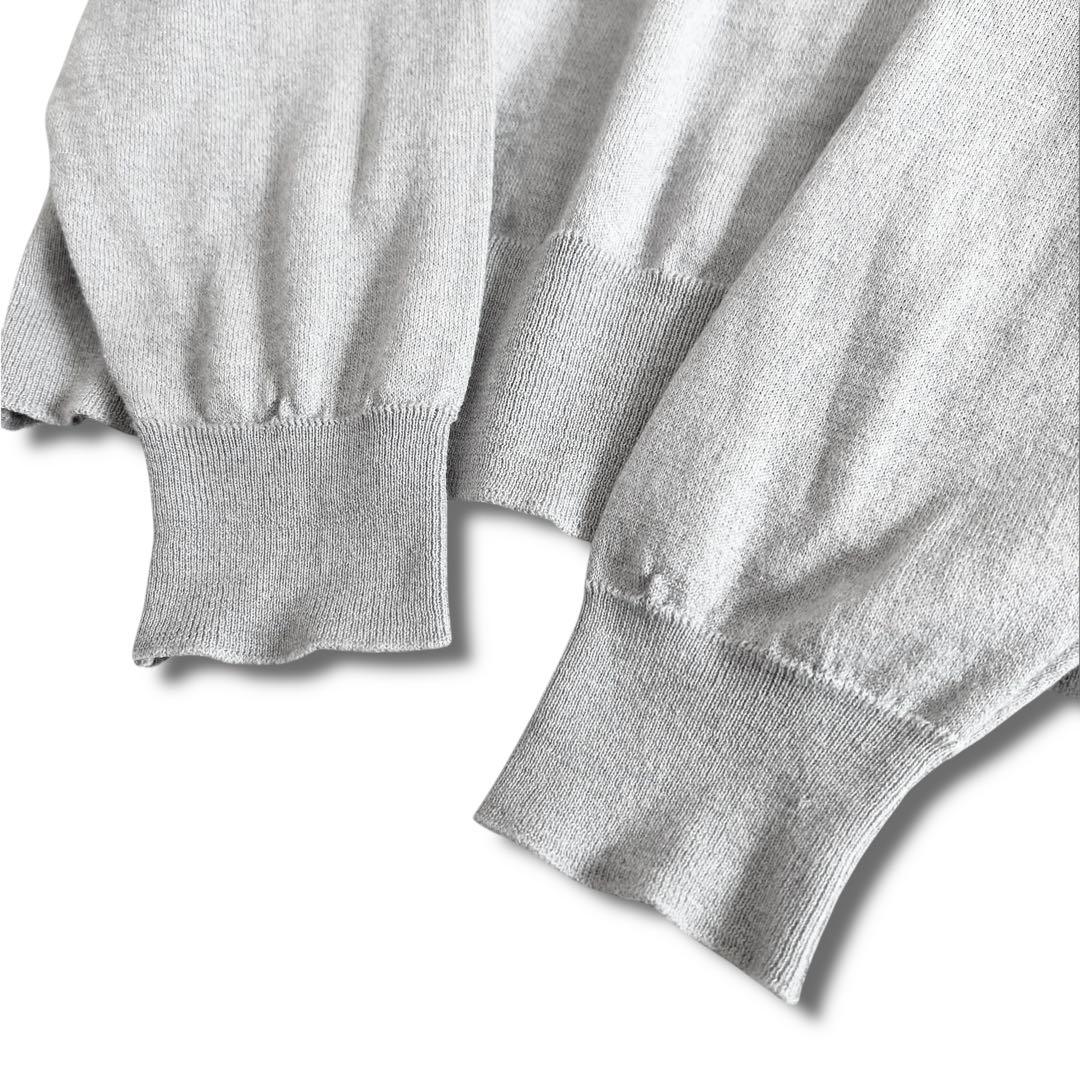 極美品 ジョンスメドレー 30G AIG コットン ウール セーター M