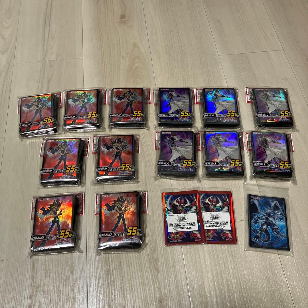 遊戯王OCG 未開封スリーブ　まとめ売り