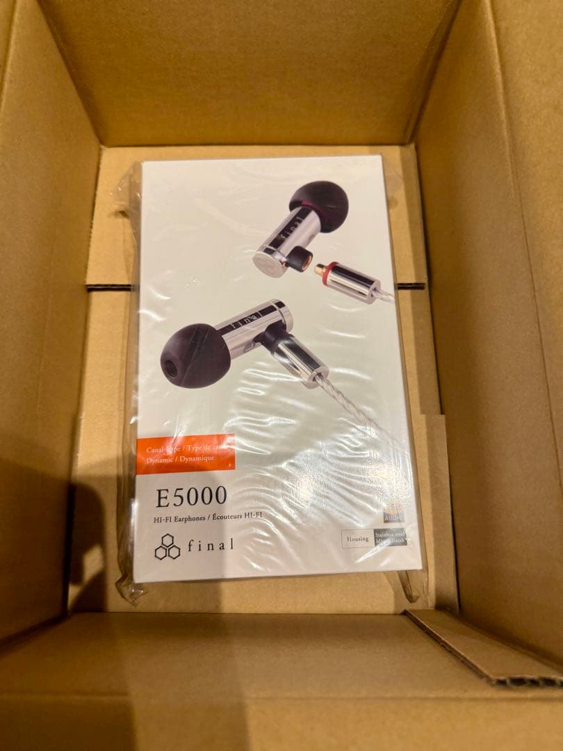 【新品】final E5000 有線イヤホン