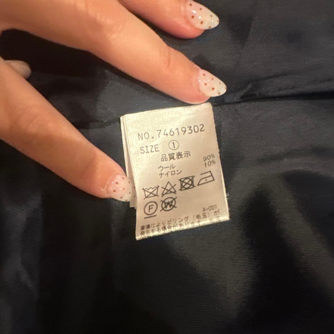 ココディール　インペリアルモッサショートPコート　24AW