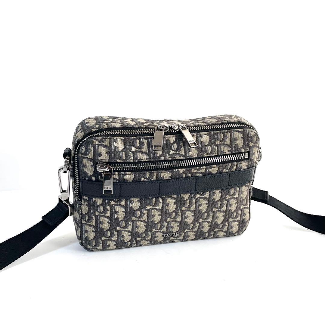 【極美品/RFID】ディオール サファリ オブリーク ショルダーバッグ