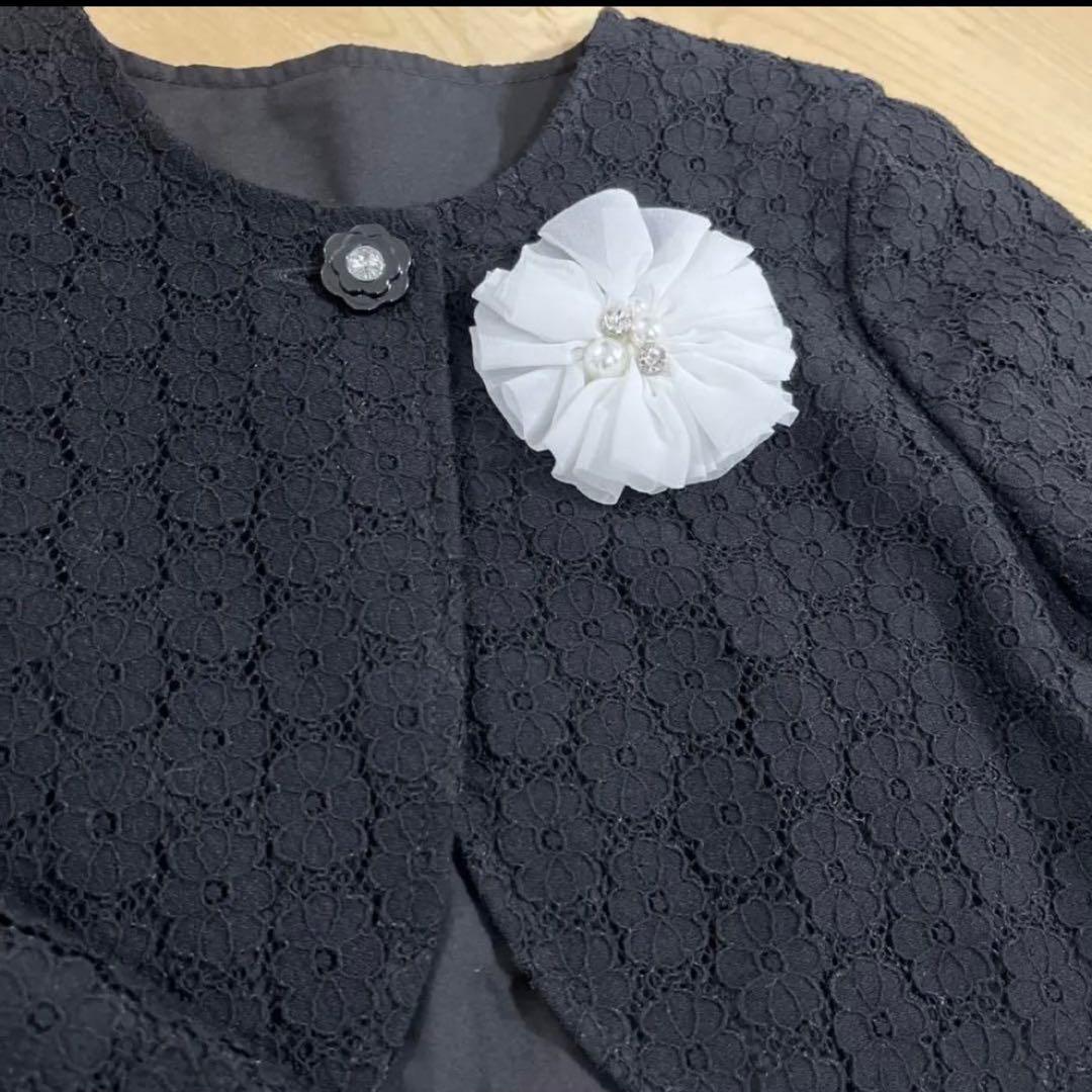 ボレロジャケット　120 結婚式セレモニー　ワンピース　女の子　入学式　卒園式