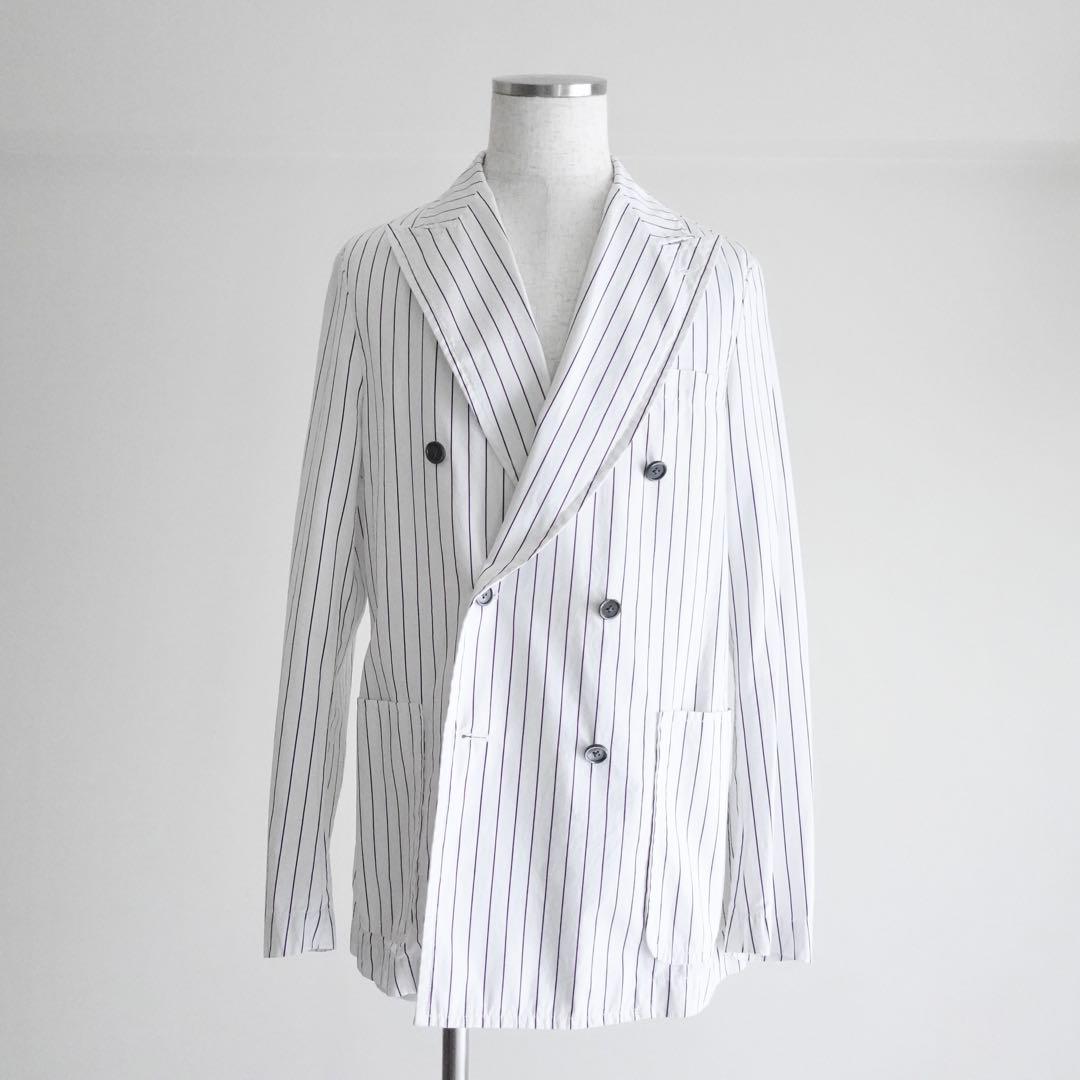 PILGRIM × Borghi 1819 6BW ソフトジャケット　48