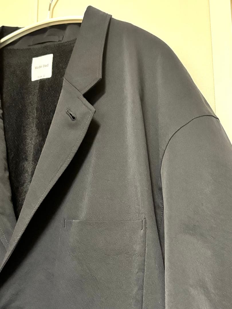 【完売品】 WIDE DAD OCTA JACKET ワイドダッド　ネイビー