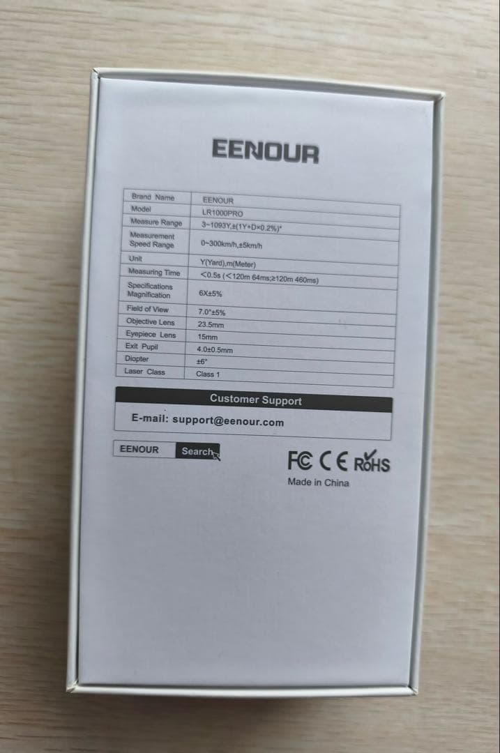 EENOUR ゴルフ用レーザー距離計 LR1000PRO