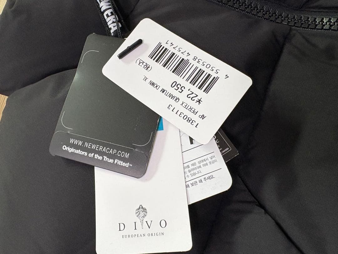 NEW ERA ブラック ダウンベスト XLサイズ ニューエラ