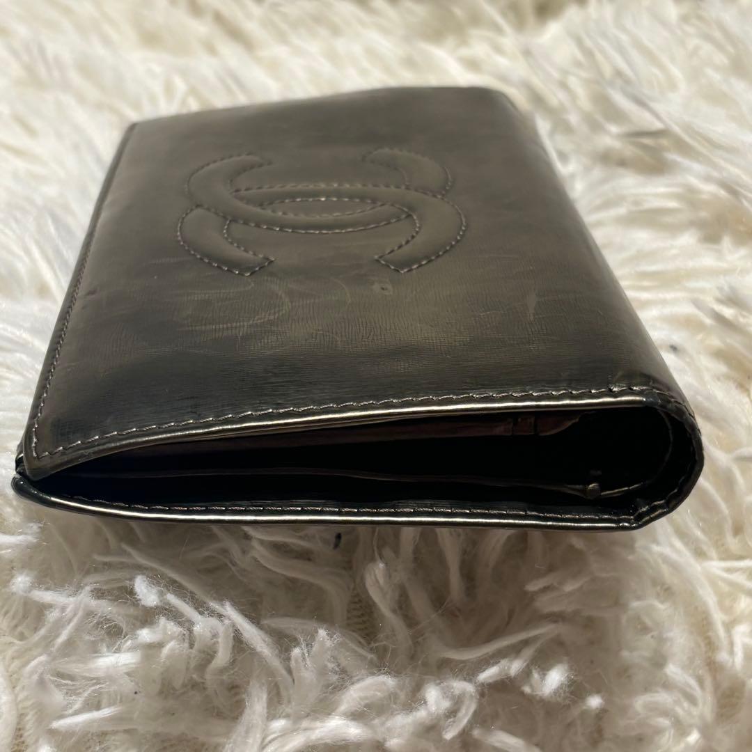 シャネル CHANEL ココマーク 二つ折り 長財布