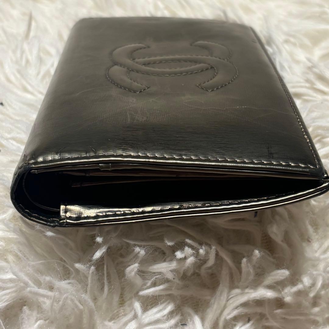 シャネル CHANEL ココマーク 二つ折り 長財布