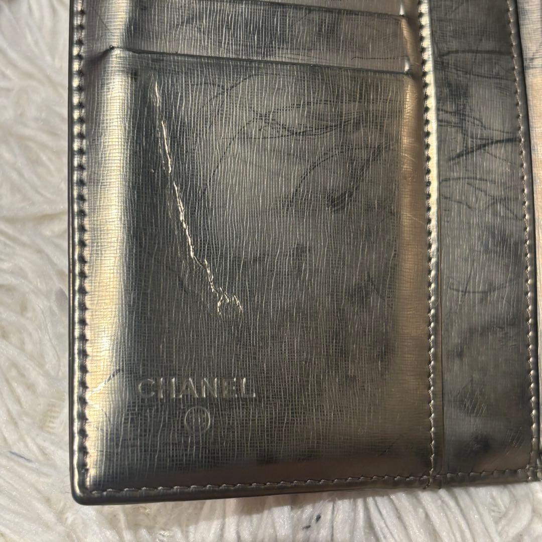 シャネル CHANEL ココマーク 二つ折り 長財布