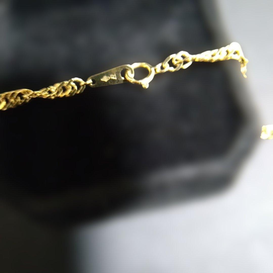 造幣局　K18　750　スクリューネックレス　男女兼用