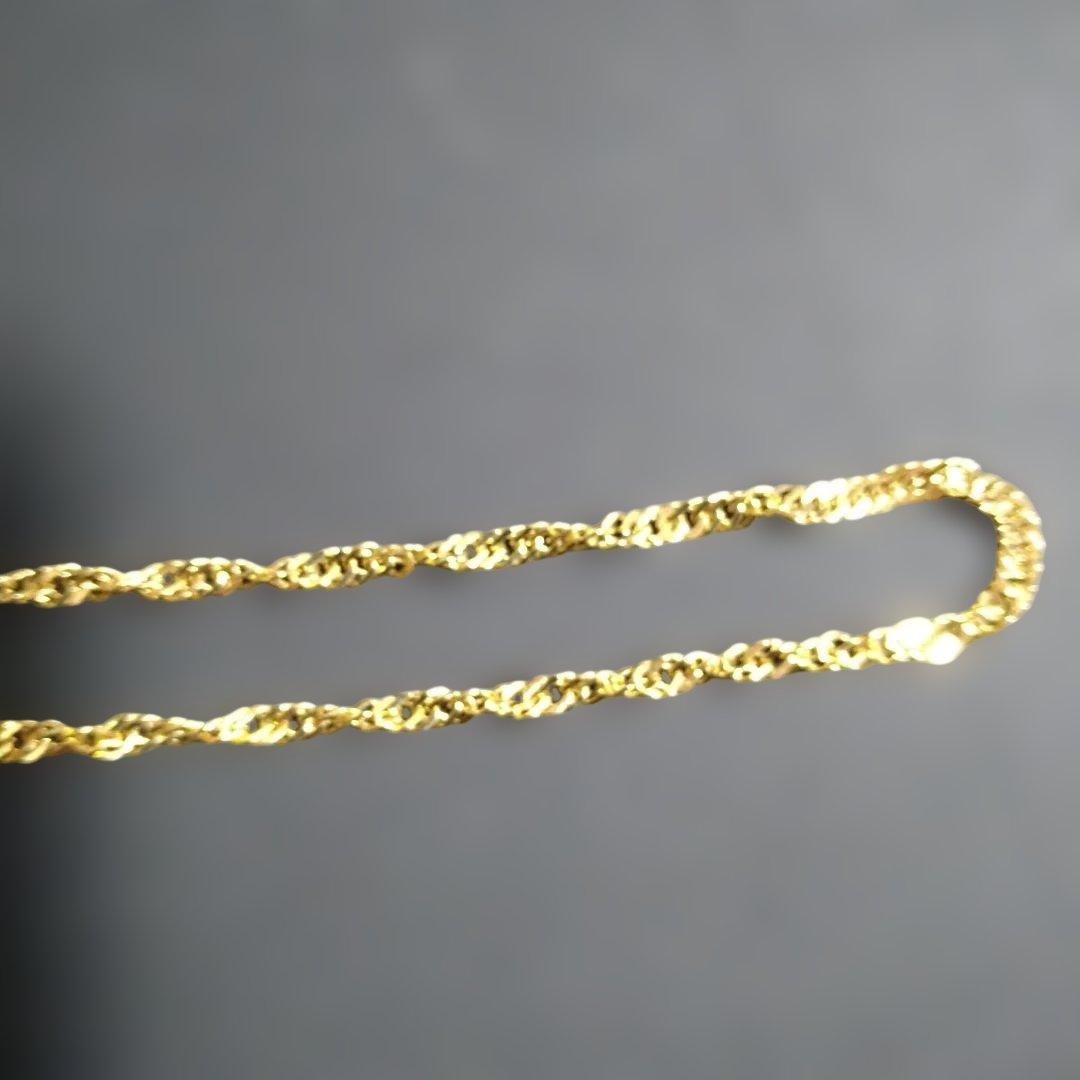 造幣局　K18　750　スクリューネックレス　男女兼用