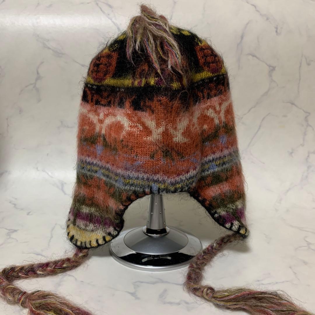 Vivienne Westwood フリンジ付き　ニット帽