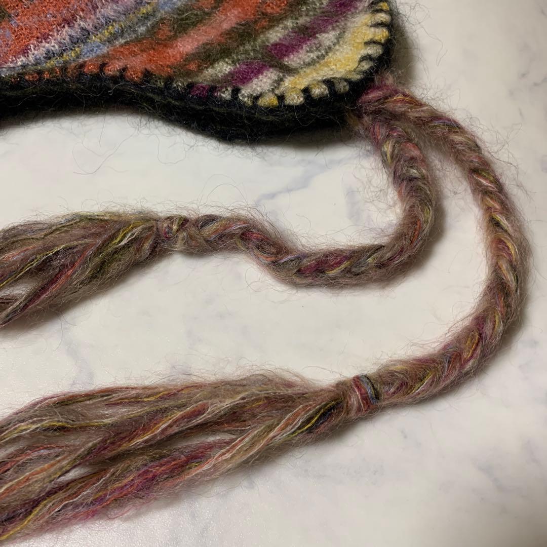 Vivienne Westwood フリンジ付き　ニット帽