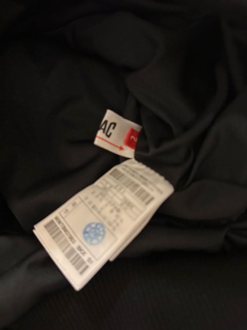 WAAC 防寒 裏地つきシャギーニット ブラック