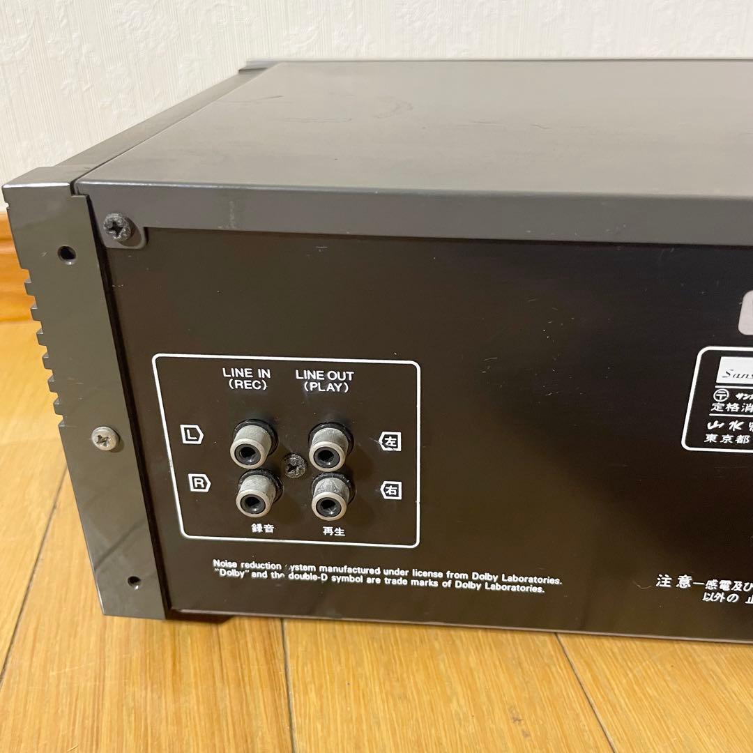 【１か月保証付き・希少美品】山水 SC-M33 SANSHI カセットデッキ