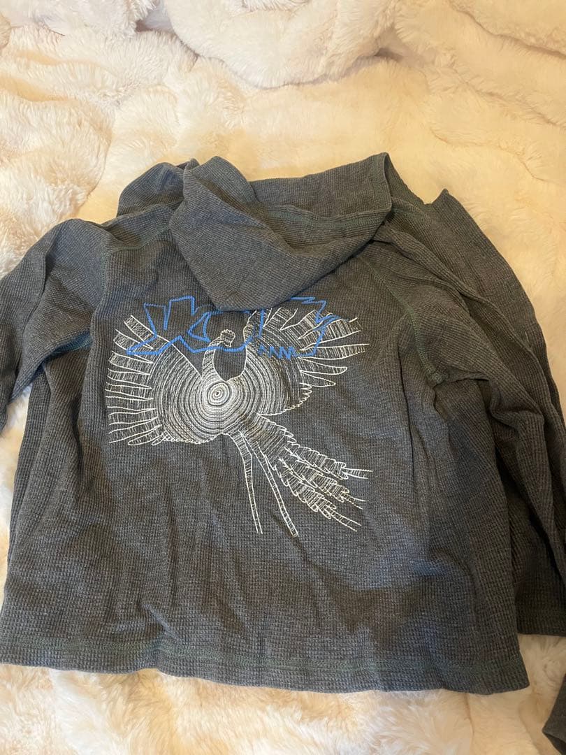 【office kiko】火の鳥 BUTTON-DOWN HOODIE