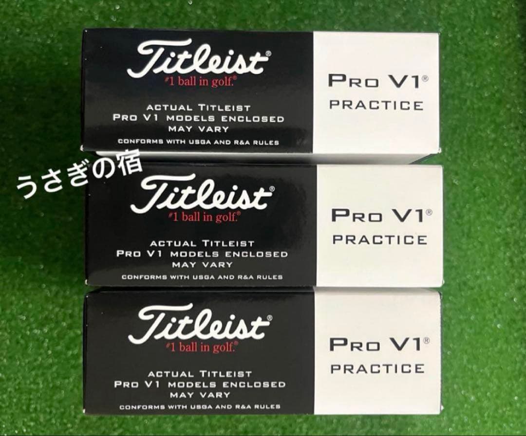 タイトリストTitleist Pro V1 Practice ゴルフボール