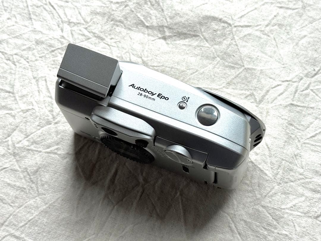 ⌘完動品！ 電池付き、作例あり！ Canon Autoboy EPO⌘