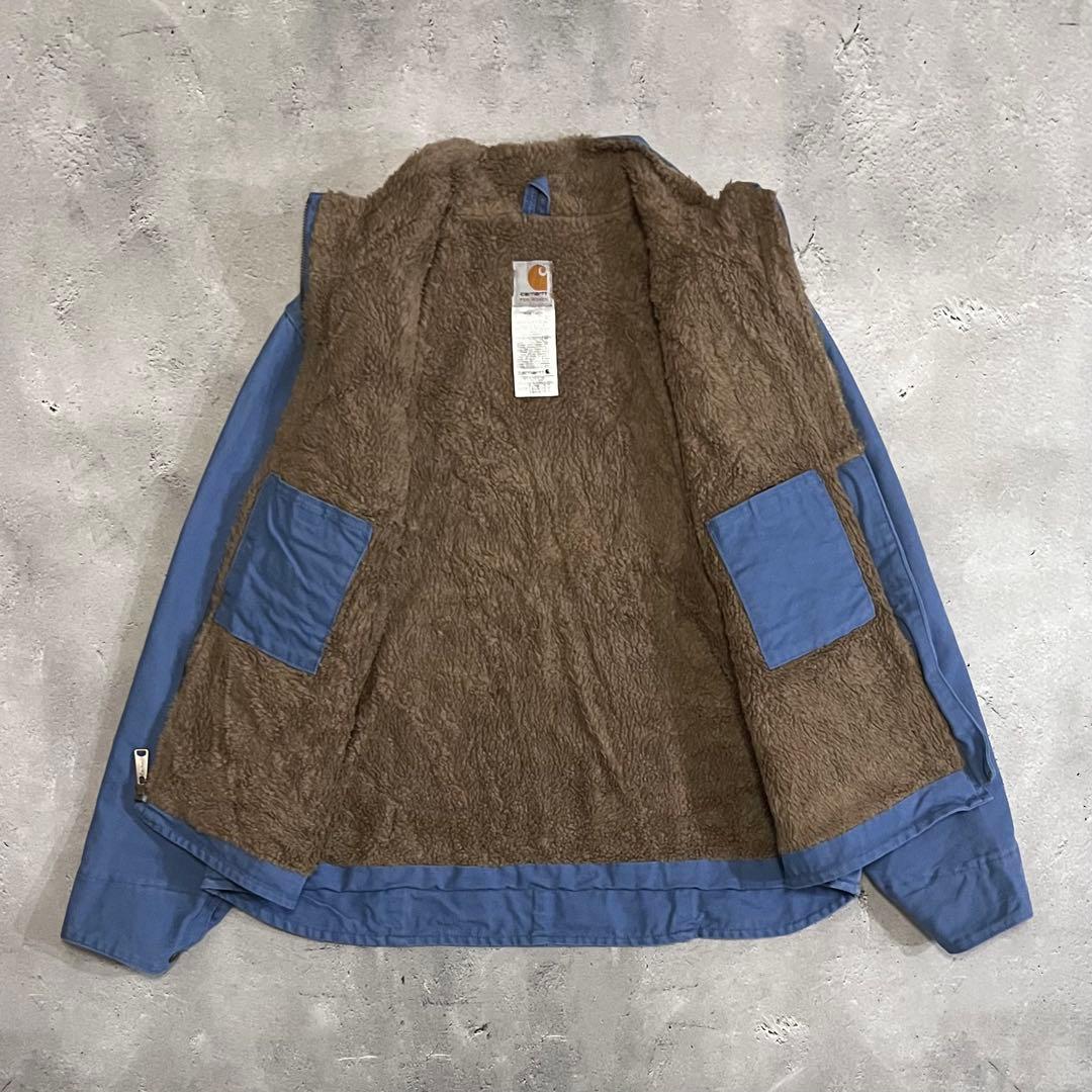 Carhartt 裏ボア ダックジャケット スタンドカラー デトロイトUSA古着