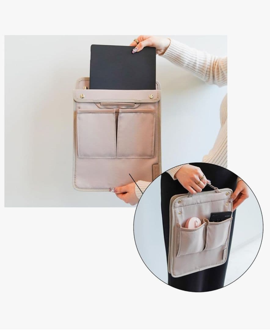 Jewlena Rose トートバッグ A4サイズ PC収納 通勤バッグ